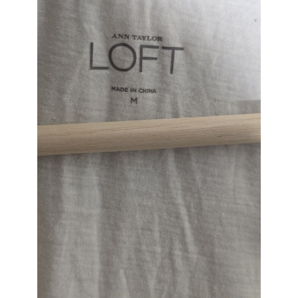 LOFT Cream Sequin Tank Top - Picture 3 of 6